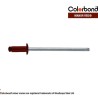 Rivet Alu. 3.2 X 4.8mm Manor Red 1000pk