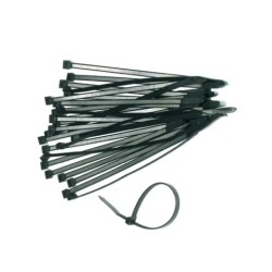 Macsim Cable Ties Black 290mm X 4.8mm 100pk