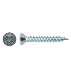 Timber Hinge Screw Zinc 8g X 20mm 100pk