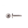 Self Drilling Screw Button Head Galv - 8g X 25mm 100pk