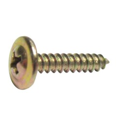 Stitch Screw Button Head Zinc 8g X 13mm 100pk