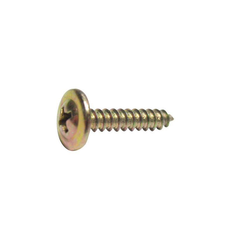 Stitch Screw Button Head Zinc 8g X 13mm 100pk