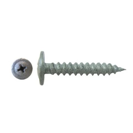 Stitch Screw Button Head Galv 8g X 16mm 500pk