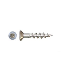 Chipboard Screw Sq Drive Stainless Steel - 8g X 38mm 100pk