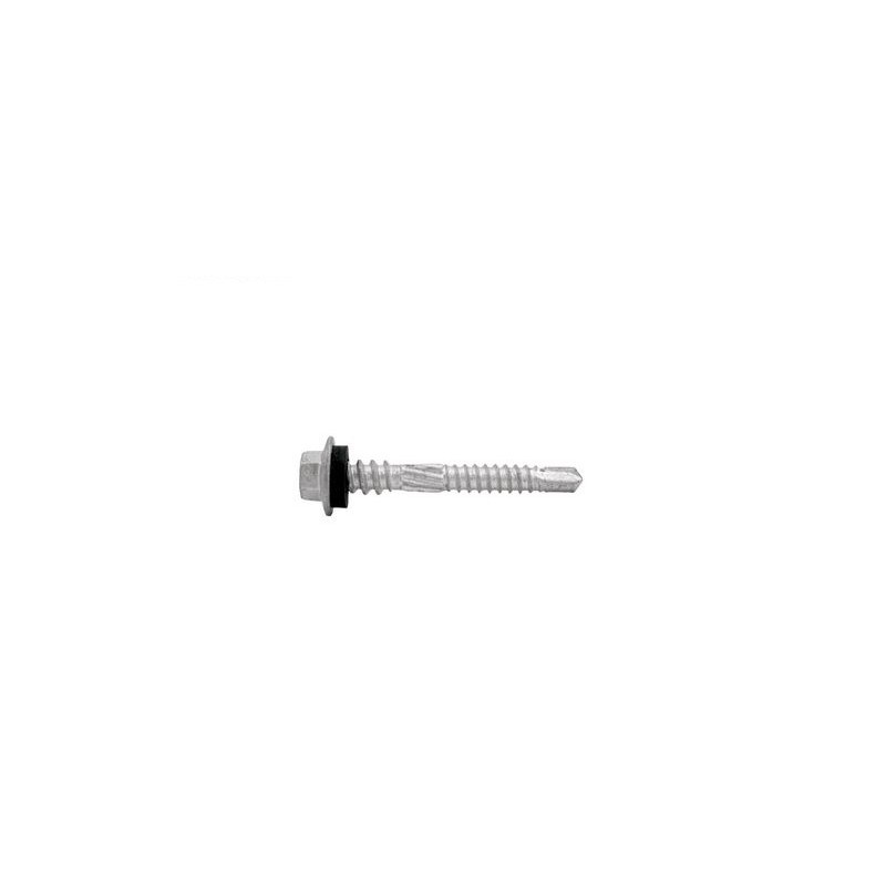 Self Drilling Screw Hex Head W/Neo Double Grip Galv - 12g X 45mm 50pk