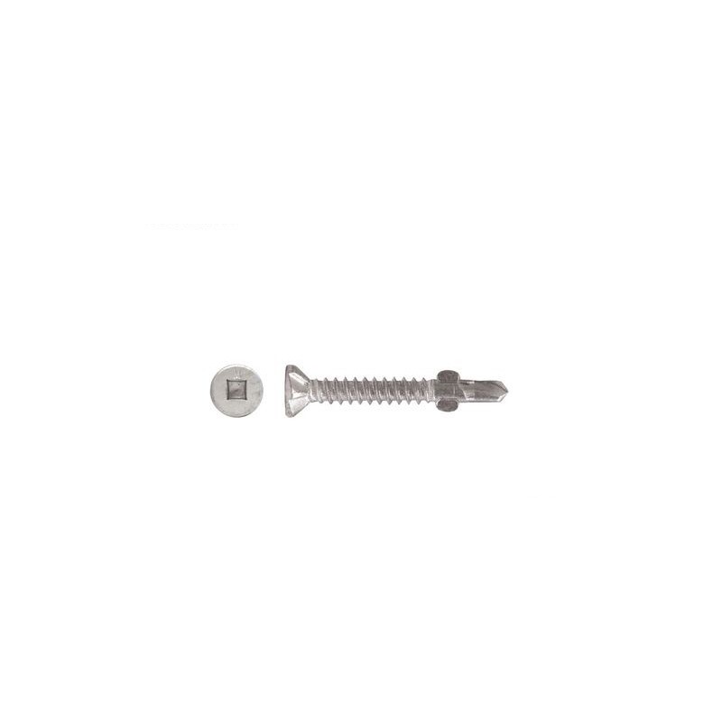 Self Drilling Screw Self Embed Head Wing Galv Sq Dr - 10g X 45mm 50pk