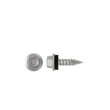 Type 17 Screw Hex Head Galv W/Neo - 14g X 90mm 25pk