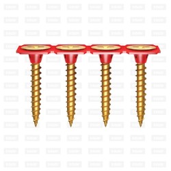 Drywall Screw Collated 32mm Coarse Zinc (1000pk)