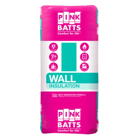 Insulation Pink Batts R2.0 430mm ( 24pk - 13.0m2 )