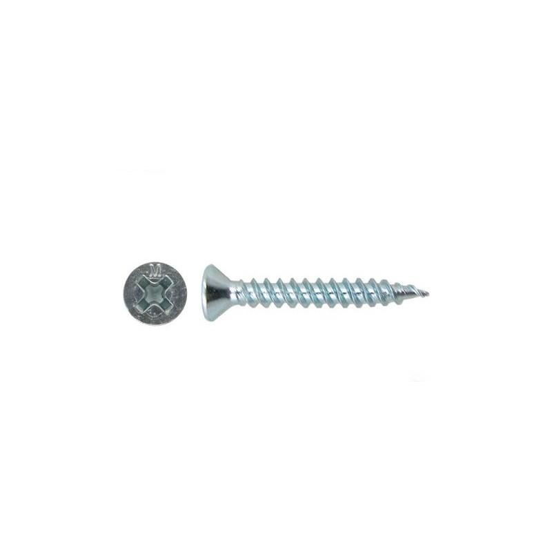 Timber Hinge Screw Zinc 6g X 20mm 100pk