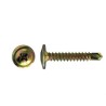 Self Drilling Screw Button Head Zinc - 8g X 25mm 100pk