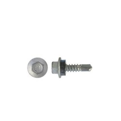 Self Drilling Screw Hex Head Galv W/Neo - 14g X 75mm 1000pk