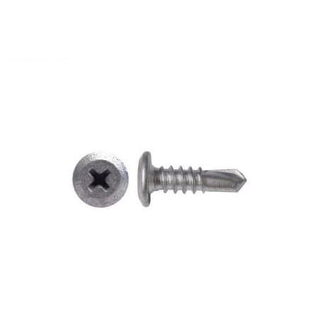 Self Drilling Screw Wafer Head Galv - 10g X 30mm 50pk