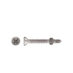 Self Drilling Screw Self Embed Head Wing Galv - 10g X 50mm 50pk