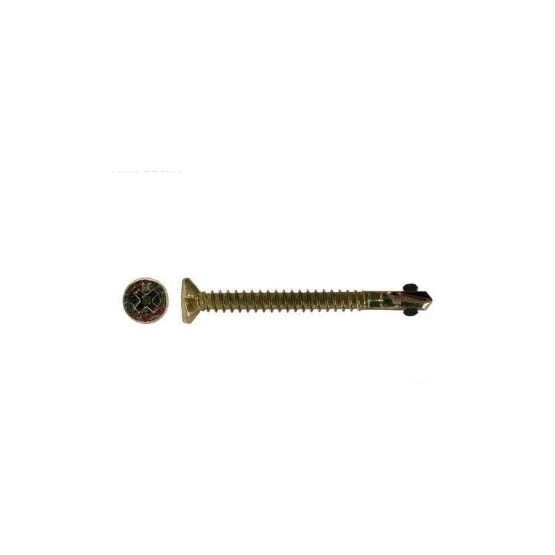 Self Drilling Screw Self Embed Head Wing Zinc - 10g X 60mm 50pk