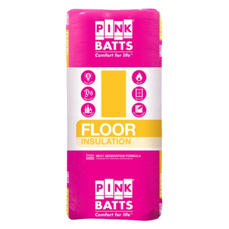 Insulation Pink Batts Floor R2.5 Hd 430mm ( 12pk - 6.8m2 )