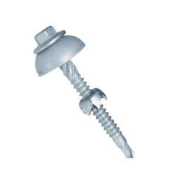 Oneshot Timber Polyzip Hex Heag Galv Screw 14g X 50mm 250pk