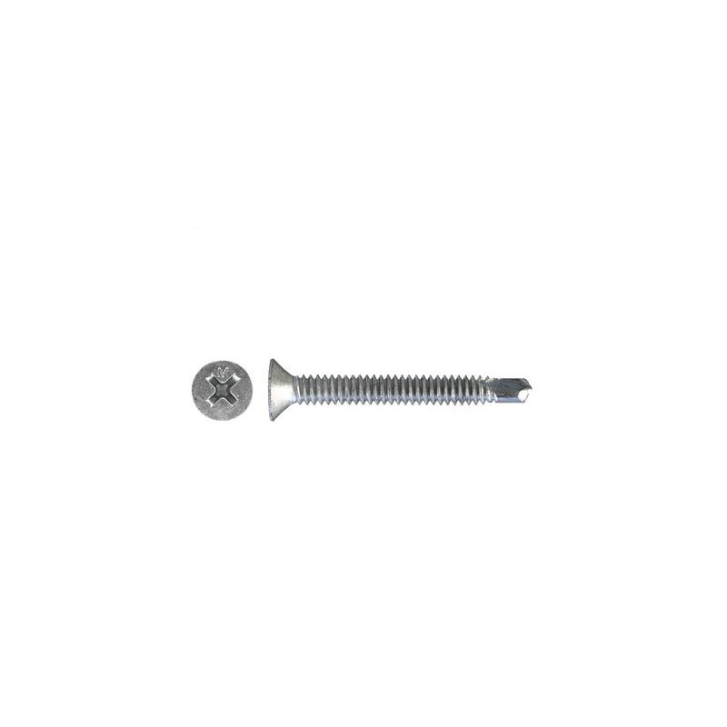 Self Drilling Screw Countersunk Head Galv Ph Dr - 10g X 40mm 50pk