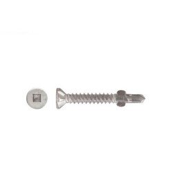 Self Drilling Screw Self Embed Head Wing Galv Sq Dr - 10g X 45mm 500pk