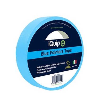 Iquip Masking Tape Painters Blue 24mm X 50m