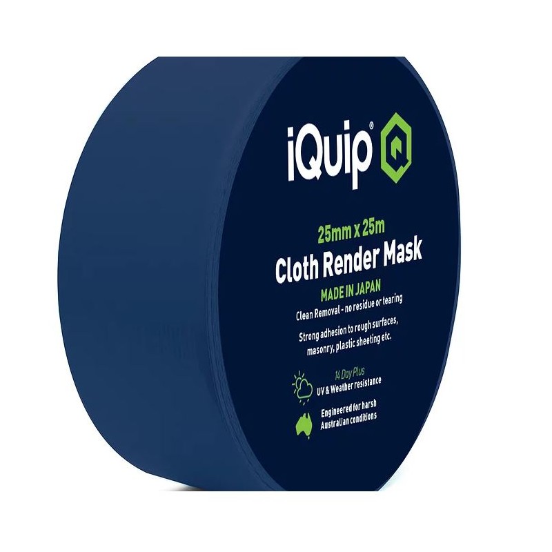 Iquip Cloth Render Tape Blue 48mm X 25m