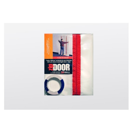 Zipwall Zip Door Flame Retardant With 2 Premium Zipper 1 Tape Roll Kit