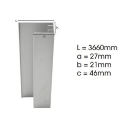 Weathertex Window Surround End Stop Large 3660mm