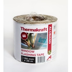 Thermakraft Aluband Window Flashing Tape 150mm X 25m