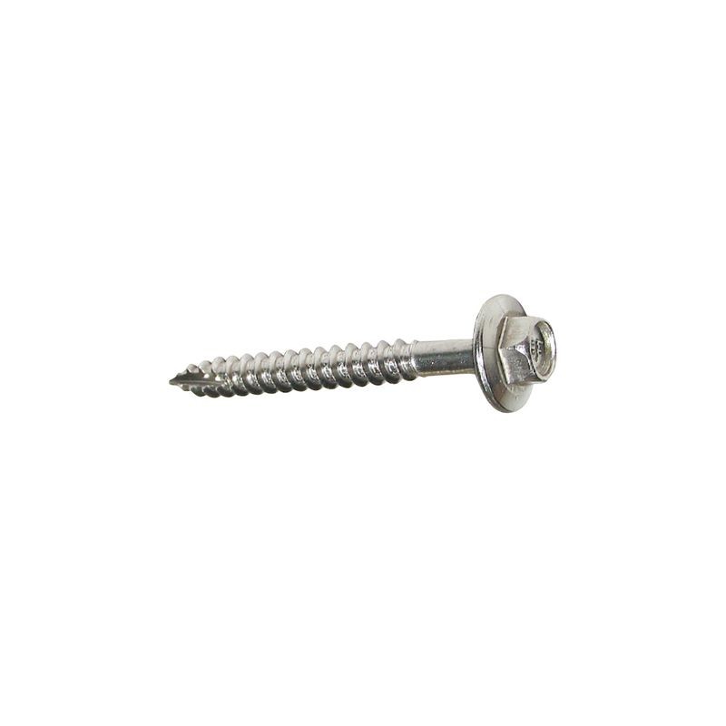 Type 17 Screw Jcb-W 4mm Hex 304s/S 14g - 6.3 X 32mm (100pk)