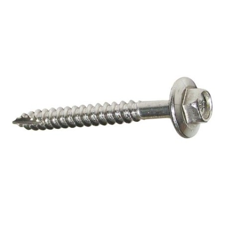 Type 17 Screw Jcb-W 4mm Hex 304s/S 14g - 6.3 X 32mm (100pk)