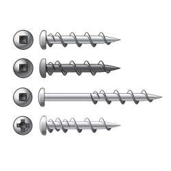 Powers Wall Dog Screw 32mm Ph Dr 100pk