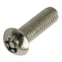 Resytork Machine Thread Screw M6  X 30mm 304 S/S Button Head