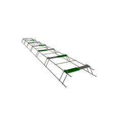 Connolly Plate Dowel Cradle Galv - 6mm Suit 150mm Slab 3.0m Length