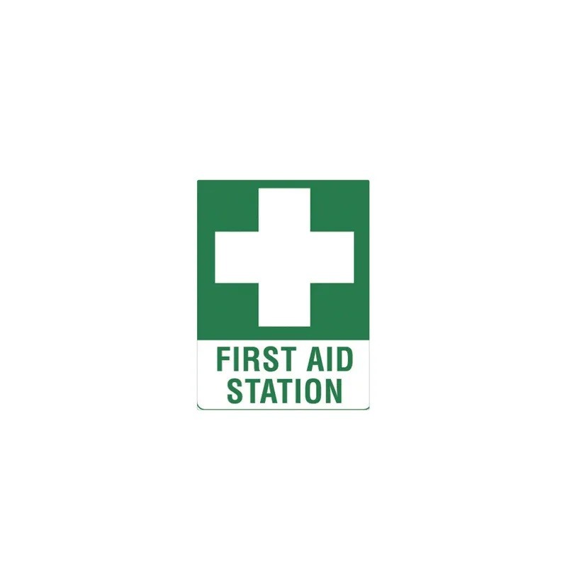 Sign First Aid Station