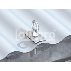 Roof Anchor Point - Corrugated Roof On Steel Purlin