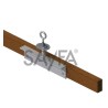 Roof Anchor Point - Timber Mount Anchor With Dektite Flashing 