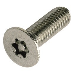 Resytork Machine Thread Screw M5  X 8mm 304 S/S C/Sunk Head