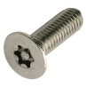 Resytork Machine Thread Screw M5  X 16mm 304 S/S C/Sunk Head