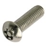 Resytork Machine Thread Screw M6  X 10mm 304 S/S Button Head