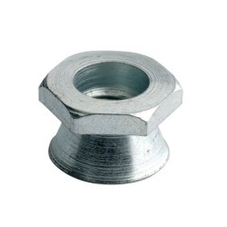 High Security Permanent Shear Nut 10mm  Zinc