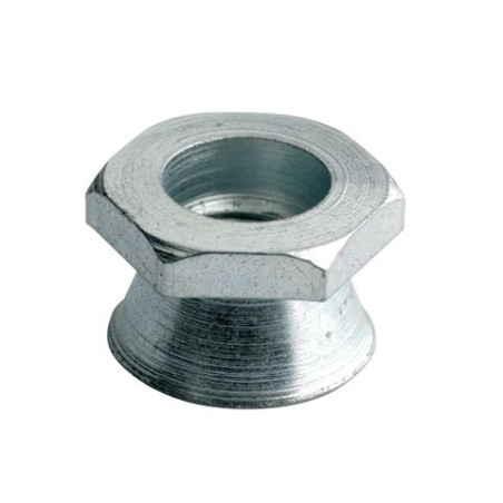 High Security Permanent Shear Nut 16mm  Zinc