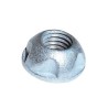 Kinmar Security Nut Removable 6mm  Galvanised