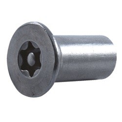 Resytork Security Barrel Nuts M6 X 20  304 S/S Contersunk Head