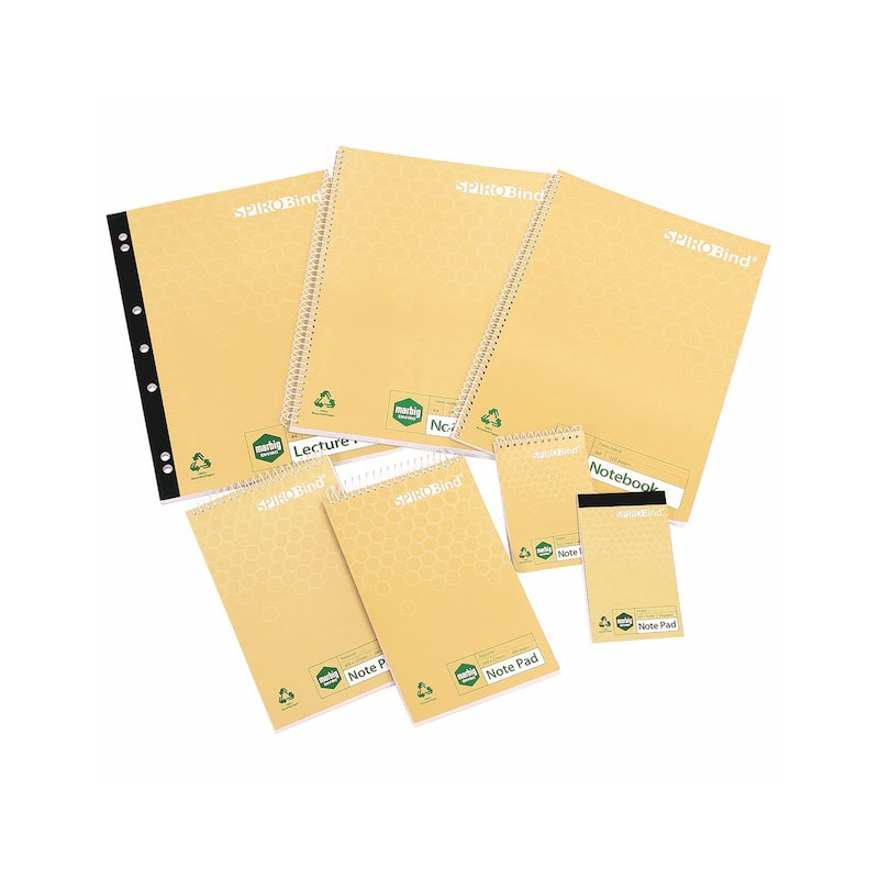 Marbig Notebook A4 - 140 Page Recycled