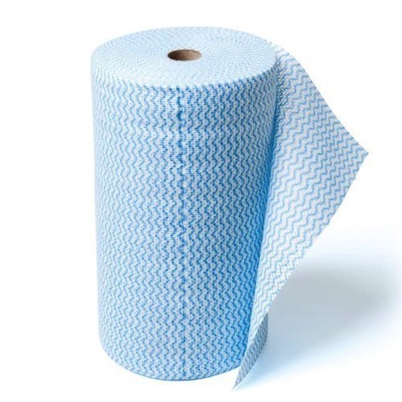 Blue Roll Wipes 450mm - 90 Sheets