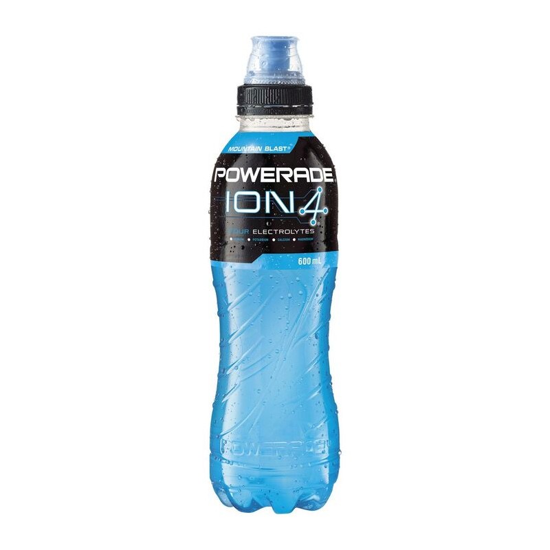 Powerade Mountain Blast (Blue)  600ml X 12 Pack