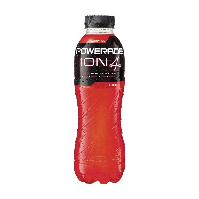 Powerade Berry Ice (Red) 600ml X 12 Pack