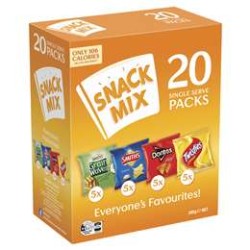 Smith's Potato Chips Variety-Pack Snack Mix - 20 X Serves