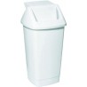 Icon Swingtop Tidy Rubbish Bin 50l White