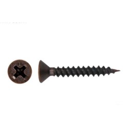 Timber Screw Florentine Bronze 7g X 25mm 100pk